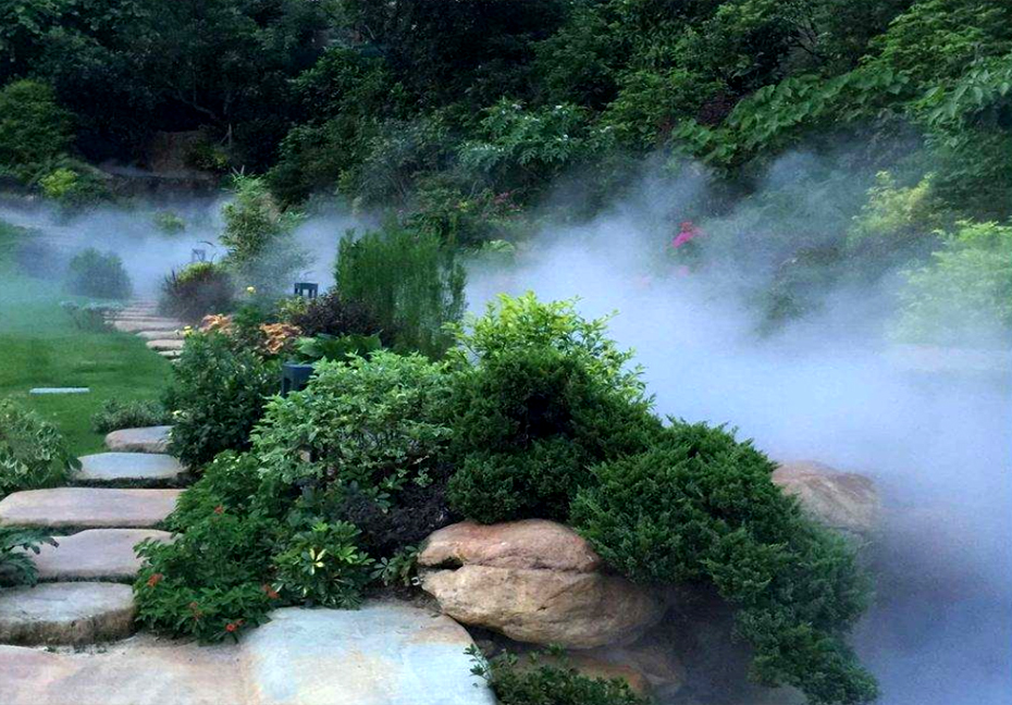 水立方霧森景觀(guān):可控霧效